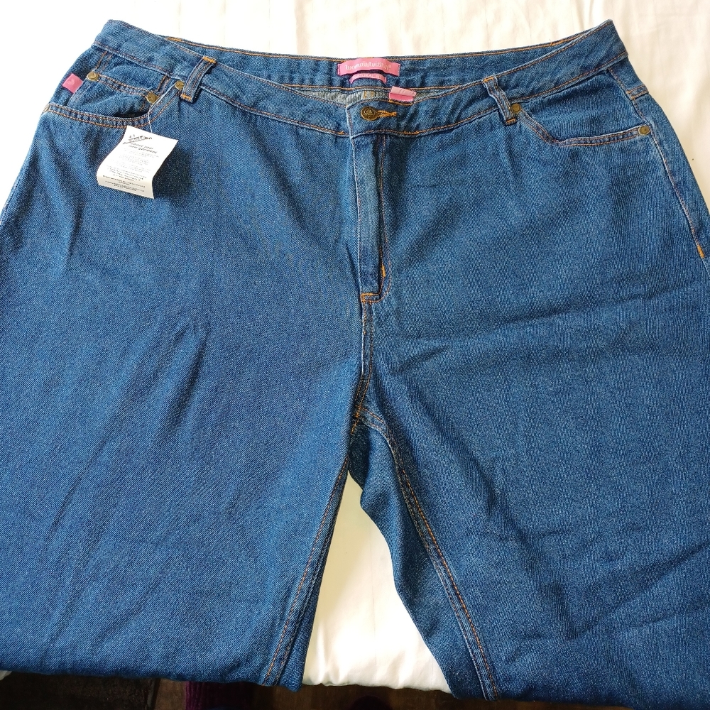 NWT Woman Within Straight Leg Jeans Size 20wp